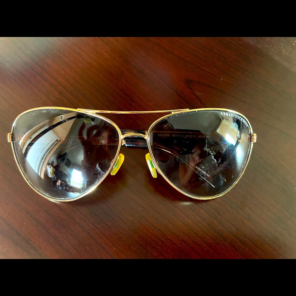 Armani Exchange Aviator Sunglasses